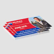 Premium cards printed on a variety of high quality paper types. Re Max
