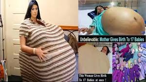 In the meantime, be sure to eat a healthy diet so that you and your developing baby get essential nutrients. Fist Time A Girl Gives Birth To 17 Babies At Once Youtube