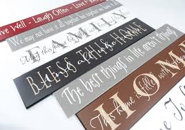 How to make sign templates for diy home decor signs. Wooden Family Home Signs Customized American Woodcrafts
