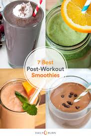 post workout smoothies for every exercise