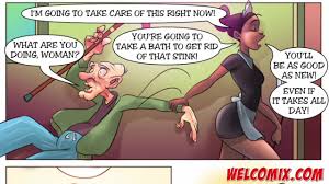 Giving the old man a bath - The Naughty Home watch online