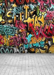 Graffiti Wall Backdrop Computer Printed Photography Background Etsy Graffiti Wall Background For Photography Blurred Background Photography
