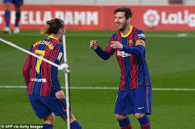 Real betis real betis bet. Barcelona 5 2 Real Betis Lionel Messi Comes Off The Bench To Hit Two Second Half Goals Daily Mail Online