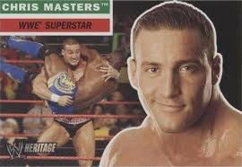 2005 Chris Masters Topps Heritage II WWE Wrestling Card #46 WWF NWA  Masterlock