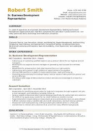 business development representative