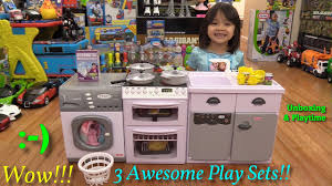 This feature is one that now comes standard on all lg washers, as taryn brucia, director of public relations for lg electronics, told the today show. Toys For Little Girls Kitchen Playset Laundry Washing Machine Toy And Refrigerator Toy Set Youtube