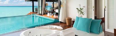 From the classically elegant to the modern and minimalist; Over Water Villas Maldives Anantara Kihavah Over Water Pool Villas