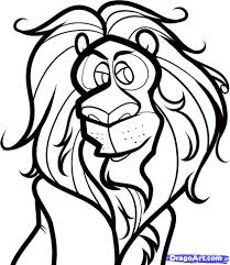 How To Draw The Cowardly Lion Dorothy Of Oz Step By Step Movies Drawings Lion Drawing Cowardly Lion