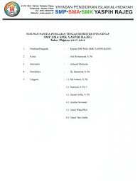 Maybe you would like to learn more about one of these? Penilaian Tengah Semester Pts Genap Smp Sma Smk Yaspih Tahun Pelajaran 2017 2018 Yaspih Rajeg