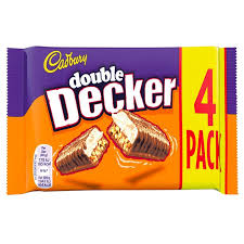 Why double decker is queer. Cadbury Double Decker 4 Pack
