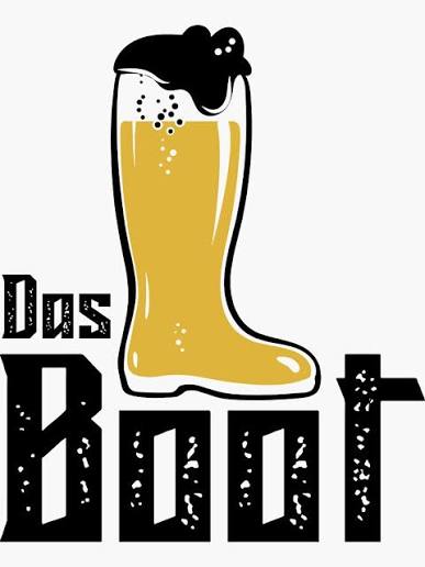 Das Boot" Sticker for Sale by DrunkCamel | Redbubble
