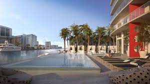Infinity Pool At Beachwalk Condominium Realestate Hallandale Beach Walk Hallandale Beach Hyde Beach