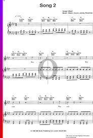 Song 2 » Blur - Partitions de piano - OKTAV