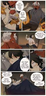 akumi comic gay male only mixed hair color momotexx (artist)  momotexx (vtuber) oni oni horns rule 63 scarredheartcomic scars vyugen 