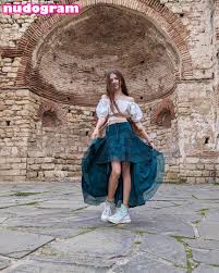 Danatar Nude Tease - barely-there outfit reveal