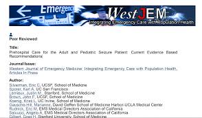 Emdac Org Prehospital Care Of Seizure