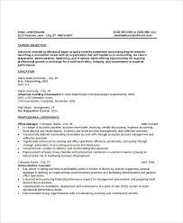 Options for starting your resume. 18 Sample Resume Objectives Pdf Doc Free Premium Templates
