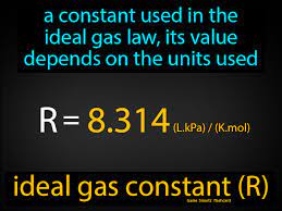 The molar gas constant (also known as the gas constant, universal gas constant, or ideal gas constant) is denoted by the symbol r or r.it is the molar equivalent to the boltzmann constant, expressed in units of energy per temperature increment per mole, i.e. Ideal Gas Law R Values Welcome To Cdct You Ll Need It For Problem Solving Ipol Jusino