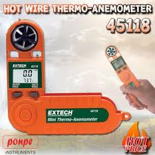เครื่องวัดความเร็วลม Anemometer เครื่องวัดปริมาณลม ขาย ราคาถูก
