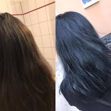 kann man bei blauen haaren einfach druber blondieren haare farbe haarfarbe