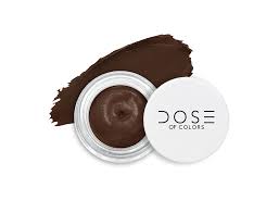 Extra Baggage Dark Brown Matte Cream Eyeliner Dose Of Colors Cream Eyeliner How To Apply Eyeliner Eyeliner