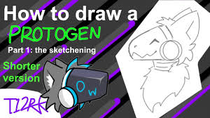 Buy for 1000 da.edit lines (unless adding extra set of ear/s). How To Draw A Protogen Part 1 2 Short Version Youtube