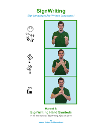 American sign language was created independently and it has its own . Pdf Signwriting Hand Symbols In The International Signwriting Alphabet 2010 Valerie Sutton And Adam Frost Academia Edu