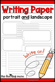 There are wide lined papers for little kids while the senior students would be comfortable with college ruled papers that come up with narrow spacing in between the lines. Printable Writing Paper For Kids This Reading Mama