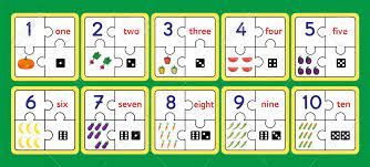 Kids explore numbers 0 to 10 in this sweet math puzzle. Printable Counting Puzzles Number Strip Puzzle Work Tools Puzzle Royalty Free Cliparts Vectors And Stock Illustration Image 111941823