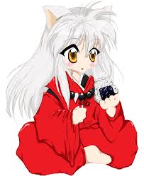 Chibi Inuyasha Enjoying His Meal By Waywardgal On Deviantart Chibi caitlyn by lighane on deviantart.