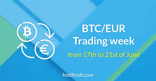 It is a major mover on the btc/eur global market and is a suitable pick for traders due to often having significant volume. Btc Eur Trading Week 17 21 Jun This Year Already We Ve Successfully By Hodl Hodl Medium