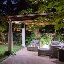 Gloglobe Wireless Led Illuminated Sphere Pergola Outdoor Backyard Landscaping Designs