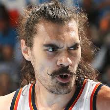 Steven Adams dunks