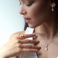 Collana donna in argento 925% dorato collezione Milky