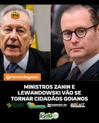 O governador de Goiás, Ronaldo Caiado (UB), sancionou duas leis que  conferem o Título Honorífico de Cidadão Goiano a duas importantes figuras  do cenário jurídico e político nacional, o ministro do Supremo