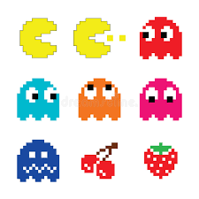 Google homepage, may 21, 2010. Pacman And Ghosts 80 S Computer Game Icons Set Editorial Photo Illustration Of Attack Childhood 32825491