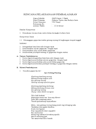 .geguritan lan esai bengkel bahasa dan sastra jawa 2012) meliputi: Rpp 7 2011