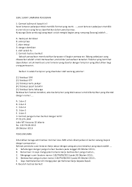 Doc Soal Latihan Materi Surat Lamaran Ziad Abdurrahim Academia Edu