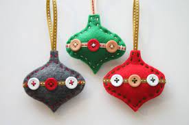 Adornos de navidad en fieltro. Adornos Navidenos En Fieltro 2021 2022 Decoraideas