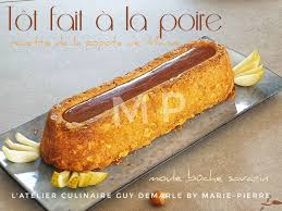 Tot Fait A La Poire Guy Demarle Recette Demarle Demarle Recette Poire