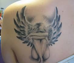 If you have a broad back then try such detailed and beautiful angel wing design. 25 Beautiful Angel Tattoo Designs With Images I Fashion Styles