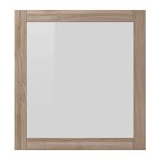 Sindvik Glass Door Walnut Effect Light Gray Ikea Glass Door Clear Glass Ikea