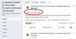 Nouă mii de oameni au apreciat sinceritatea celor care. Doza ZilnicÄ De Ras Cum O Ironizeaza Ambasada Suediei Pe Maria Grapini