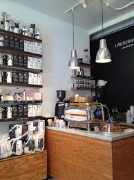 Laughing Man Coffe Shop Good Use Of Small Space Coffee Bars In Kitchen Small Coffee Shop Coffee Shops Interior