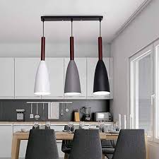 3 Light Finish Metal Shade Hanging
