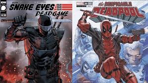 The term snake eyes probably comes from the appearance of the single black dot in each die. Exclusive Rob Liefeld On How G I Joe S Snake Eyes Influenced Deadpool