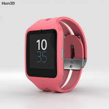 Sony SmartWatch 3 SWR50 Pink 3D-Modell ...
