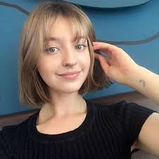 A short, inverted bob with bangs is a cute and unique option for women. 20 Latest Bob Haircuts For Fine Hair Bob Haircut And Hairstyle Ideas