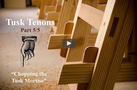 Make A Tusk Tenon Joint With Hand Tools Part 5 Wood And Shop Woodworking Joints Woodworking Woodworking Hand Tools