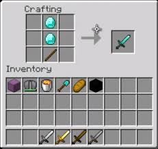 How do you make stuff in minecraft? How To Make A Sword In Minecraft All Types